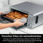 Ninja Ft405Co 10-In-1 Digital Air Fry Oven With Extra Large Capacity, Flip Up And Away, Stainless Steel Body, And Temperature Control (Renewed) | Flip-Up Storage Saves ~50% Counter Space, 17-Qt, 10 Functions, 1800W, Max 500 Degree F
