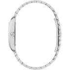 Bulova Ladies Dress Classic Diamond 3-Hand Quartz Watch, Stainless Steel Bracelet, 26X35Mm Case
