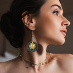 10/14 Pairs Vintage Dangle Earrings for Women Boho Jewelry Set Sunflower Geometric Teardrop Earrings