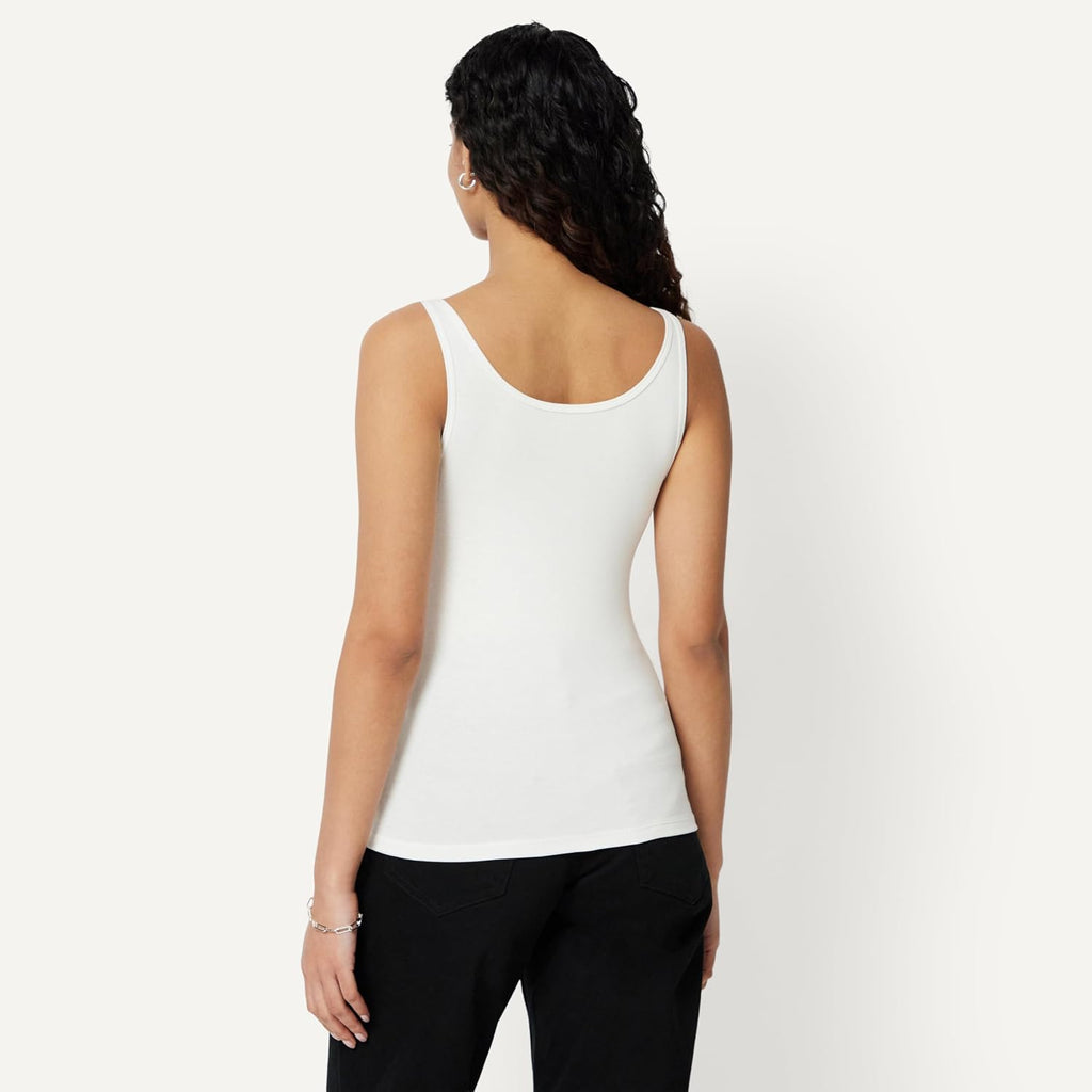 Amazon Essentials Women'S Slim-Fit Thin Strap Tank, Pack Of 2