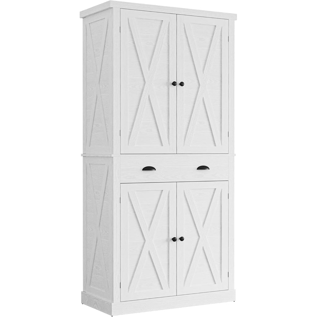 Ironck Storage Cabinet With Drawers And Doors For Living Room And Entryway | Open Shelves, Adjustable Shelves, Organized Essentials