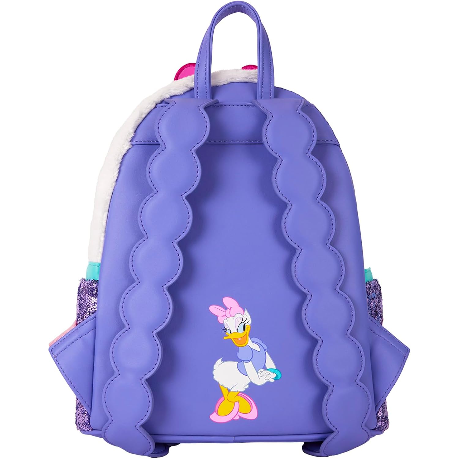 Loungefly Disney Daisy Duck Plush Mini Backpack