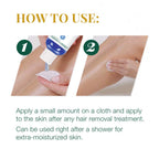 Clean + Easy Post Waxing Treatment, Azulene Oil – for Sensitive Skin, Soothes Irritation & Removes Wax Residue After Hair Removal, After Wax Care, 2 oz