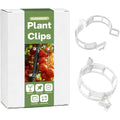 Cleangor 300Pcs Plant Clips, Plant Support Clips Plastic Trellis Clips | Garden Plant Clips For Tomatoes, Cucumbers, Vines, Reusable Garden Clips Tomato Clips, Gardening Supplies To Grow Upright