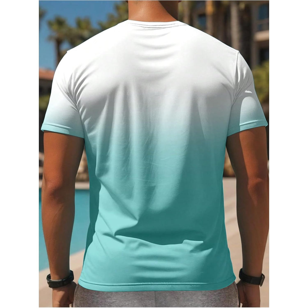 Soly Hux Men'S Short Sleeve Graphic Tees Summer Crewneck Top Shirt Beach Vacation T-Shirts