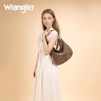Wrangler Hobo Bags Crossbody Bag for Women Shoulder Purse Handbags with Adjustable Strap