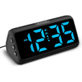 Digital Alarm Clocks For Bedrooms, Loud Alarm Clock With Dual Alarms, Bold Digits, 5 Dimmers, 4 Volumes, Snooze, Bedside Clock For Deep Sleepers Kids Teens Seniors, Plug In Clock, Easy To Set
