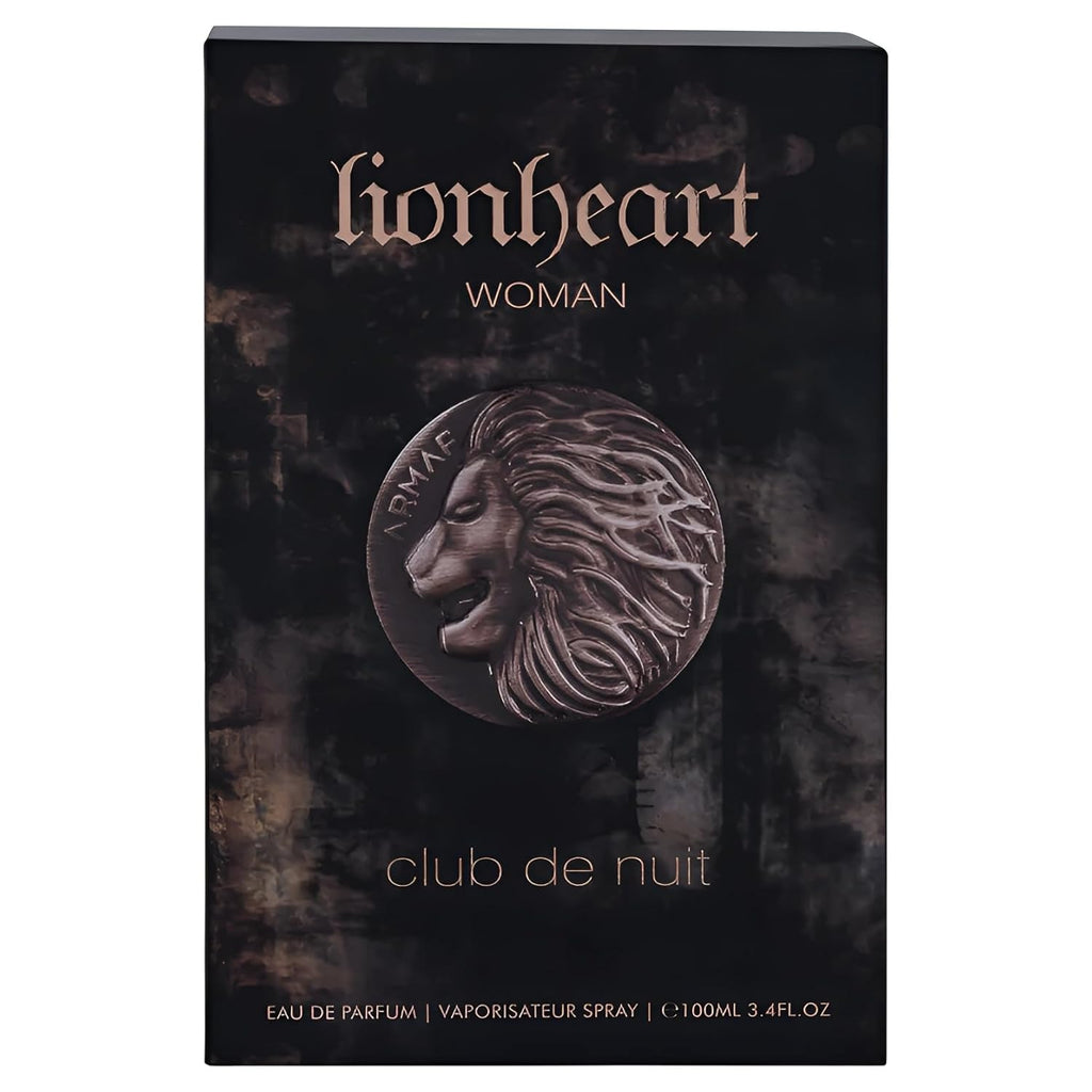 Armaf Club De Nuit Lionheart for Women Eau de Parfum Spray, 3.4 Ounce