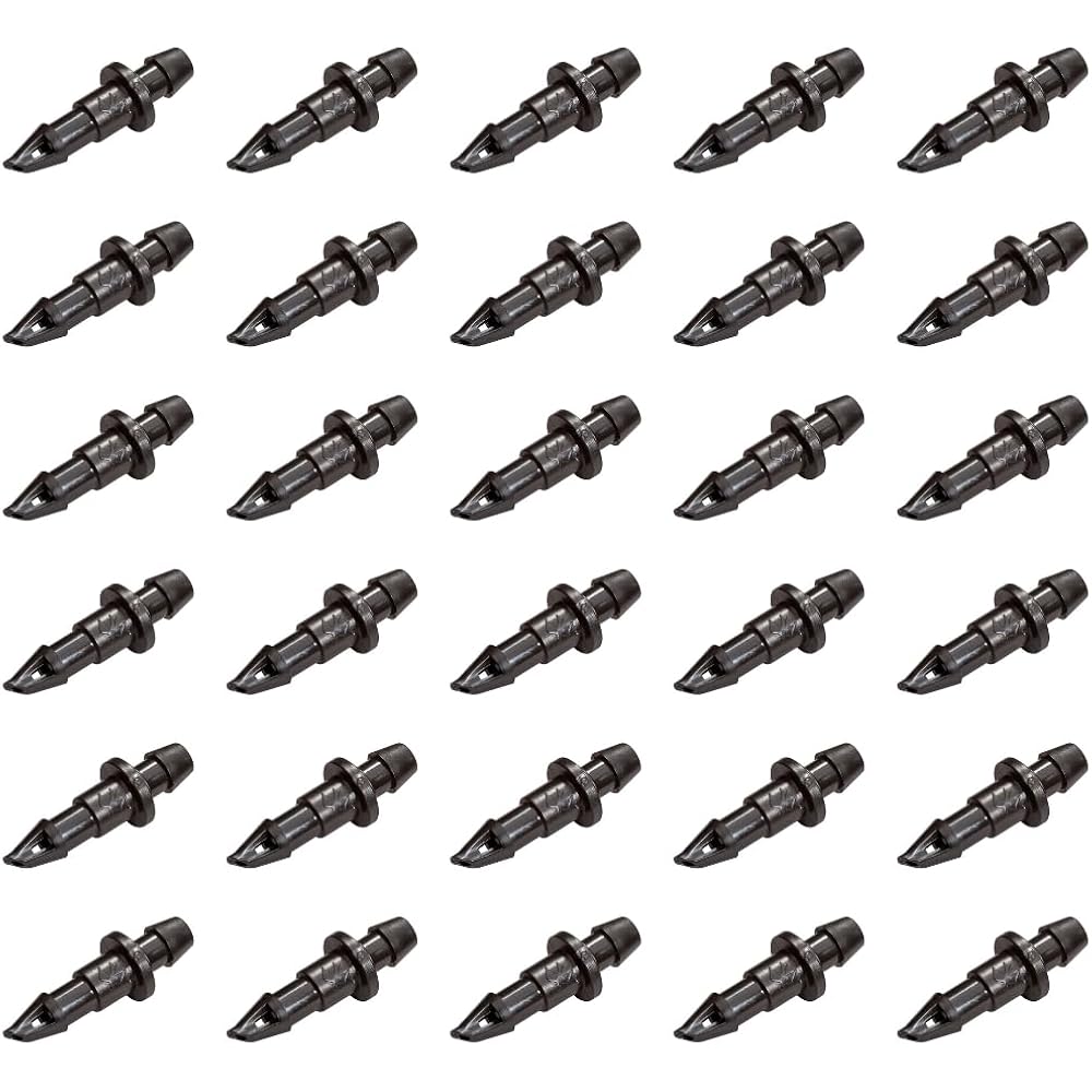 Rain Bird Bc25-30Ps Drip Irrigation Universal 1/4" Barbed Coupling Fitting, Fits 1/4" Drip Tubing, 30-Pack