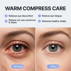30 Pack Self-Heating Steam Eye Masks For Dry Eyes: Moist Heat Warm Compress For Stye Fast Relief & Digital Eye Strain, Disposable Heated Eye Mask, No Microwave Needed, Unscented Travel Ready