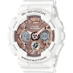 Casio Women'S Gms-S120Mf-7A2Cr G Shock Analog-Digital Display Quartz White Watch