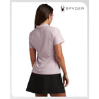 Spyder Womens Golf Shirt - Moisture Wicking Lightweight Stretch Sport Top Polo Shirts For Women With Upf 30+ Sun Protection