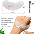 100 Pairs Greenlife Natural Hydrogel Eye Gel Pads - Collagen And Aloe Vera Patches For Under Eyes - Eyelash Extension Kit