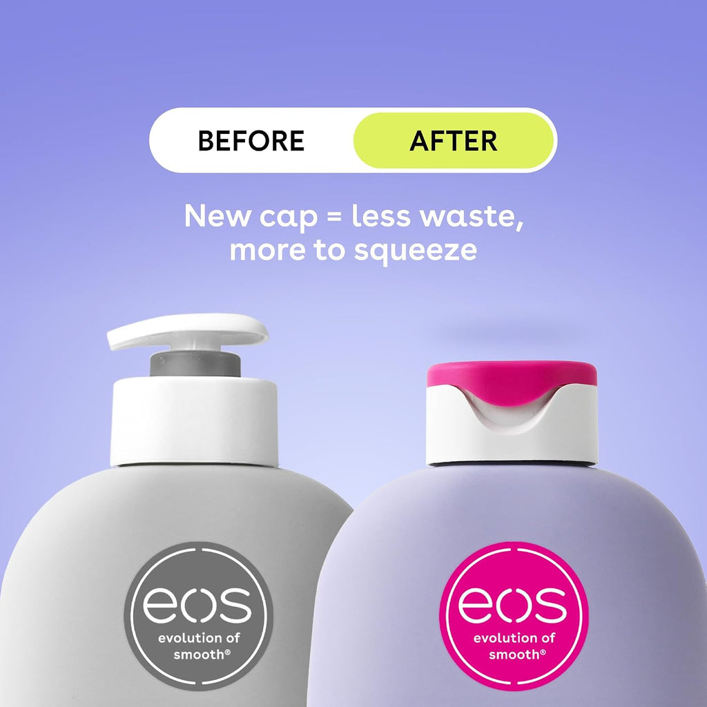 Eos Shea Better Body Lotion Vanilla Cashmere, 24-Hour Moisture Skin Care, Lightweight & Non-Greasy, Natural Shea, Vegan, Vanilla Body Lotion, 16 Fl Oz