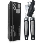 Can Opener Manual, Handheld Strong Heavy Duty Stainless Steel Can Opener, Comfortable Handle, Sharp Blade Smooth Edge, Can Openers With Multifunctional Bottle Opener
