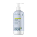 Attitude Sensitive Skin Body Lotion, Fragrance-Free, Soothing Oat Formula, Hydrating Care For Dry Skin, Ewg Verified, Dermatologically Tested, Vegan, Unscented, 16 Fl Oz