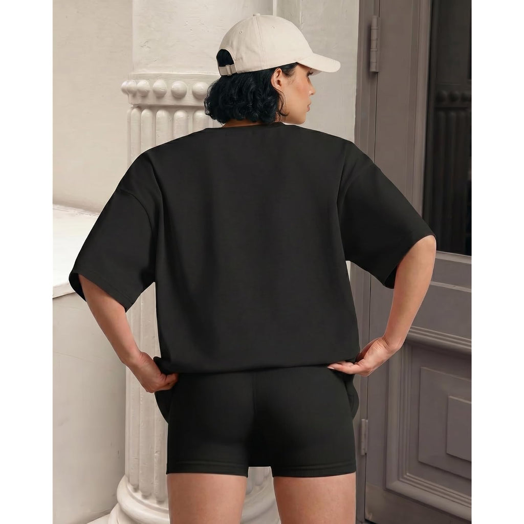 GAYHAY Oversized Tshirts for Women - Spring Summer Workout Clothes Short Sleeve Tops Crew Neck Tee Shirts Fashion Casual 2026