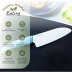 Kyocera Revolution 2-Pc Ceramic Knife Set: 5.5” Santoku & 4.5” Utility | Kyocera Revolution Ceramic Knife Duo: 5.5” Santoku & 4.5” Utility Blades For Precise Slicing, Trimming, And Daily Meal Prep