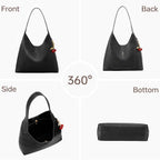 Slouchy Shoulder Bag Shoulder Purse With Cherry Charm Hobo Bags For Work Travel