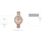 Karli Three-Hand Rose Gold-Tone Stainless Steel Watch