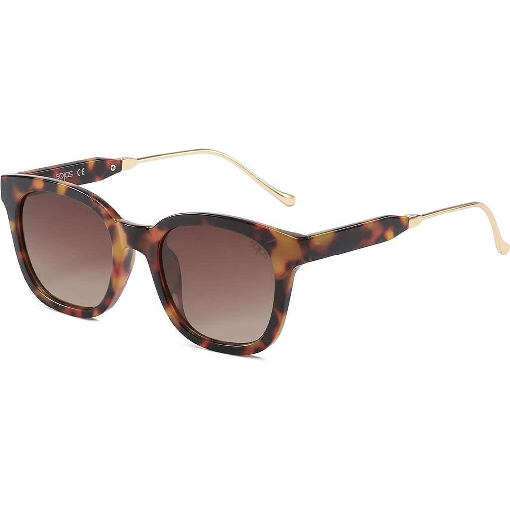 Sojos Classic Square Polarized Sunglasses Womens Mens Retro Trendy Uv400 Sunnies Sj2050