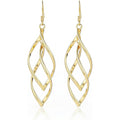 Gold Plated Earrings for Women Hypoallergenic Gold Earrings Statement Earrings for Girl Trendy Fashion Gold Jewelry Gifts Above 12 Years Old