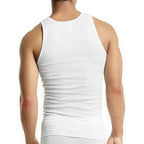 Men’S 3-Pack Cotton Ribbed Lightweight A-Shirt Undershirt Tank Top
