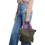 Amuse Crossbody Bag - Womens Stylish Nylon Everyday Handbag With 55" Adjustable Removable Strap