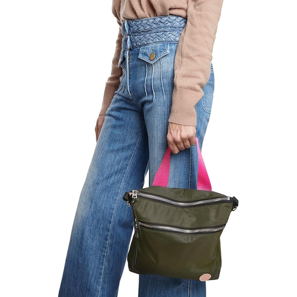Amuse Crossbody Bag - Womens Stylish Nylon Everyday Handbag With 55" Adjustable Removable Strap