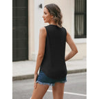 Womens Loose Fit Casual Flowy Tank Tops Square Neck Trendy Sleeveless Summer Tops Clothes Spring Outfits 2026