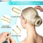 Yingfeng 134 Pcs Beige Hair Bun Maker Kit Medium - 4 Bun Hair Pieces For Women, 20 Hair Net For Buns, 100 Bobby Pins For Women, 10 Hair Bands, For Ballet Styling, Hair Accessories For Girls