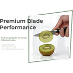 3.5 Inch Paring Knife, Sharp Forged German Stainless Steel Kitchen Knife, Full Tang Small Fruit Knife With Ergonomic Handle, Premium Classic Series With Elegant Gift Box