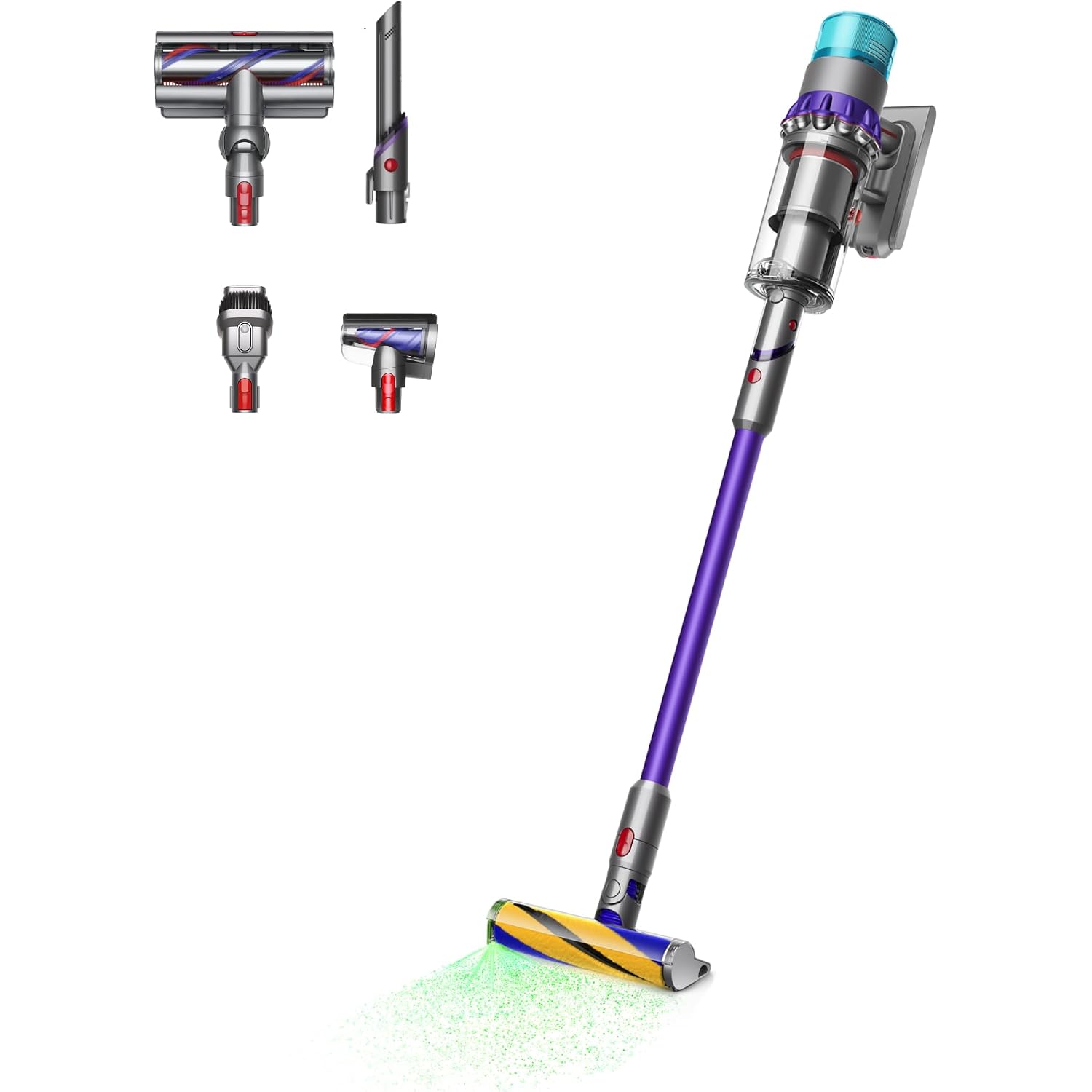 Dyson Gen5Detect Cordless Vacuum, 280Aw, 3 Power Modes, Up To 70 Minutes,² Illumination Reveals Dust, Hepa Filtration, All Floor Types