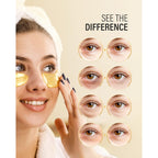 Maskiss 24K Gold Under Eye Patches (20 Pairs), Eye Mask, Collagen Skin Care Products, Eye Patches For Puffy Eyes, Eye Masks For Dark Circles And Puffiness