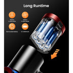 Nadaly Cordless Vacuum Cleaner, 550W 45Kpa 65Mins Vacuum Cleaners For Home, Stick Vacuum With Led Display, Anti-Tangle, Self-Standing, 8-In-1 Lightweight Vacuum For Hardwood Floor/Carpet/Pet Hair