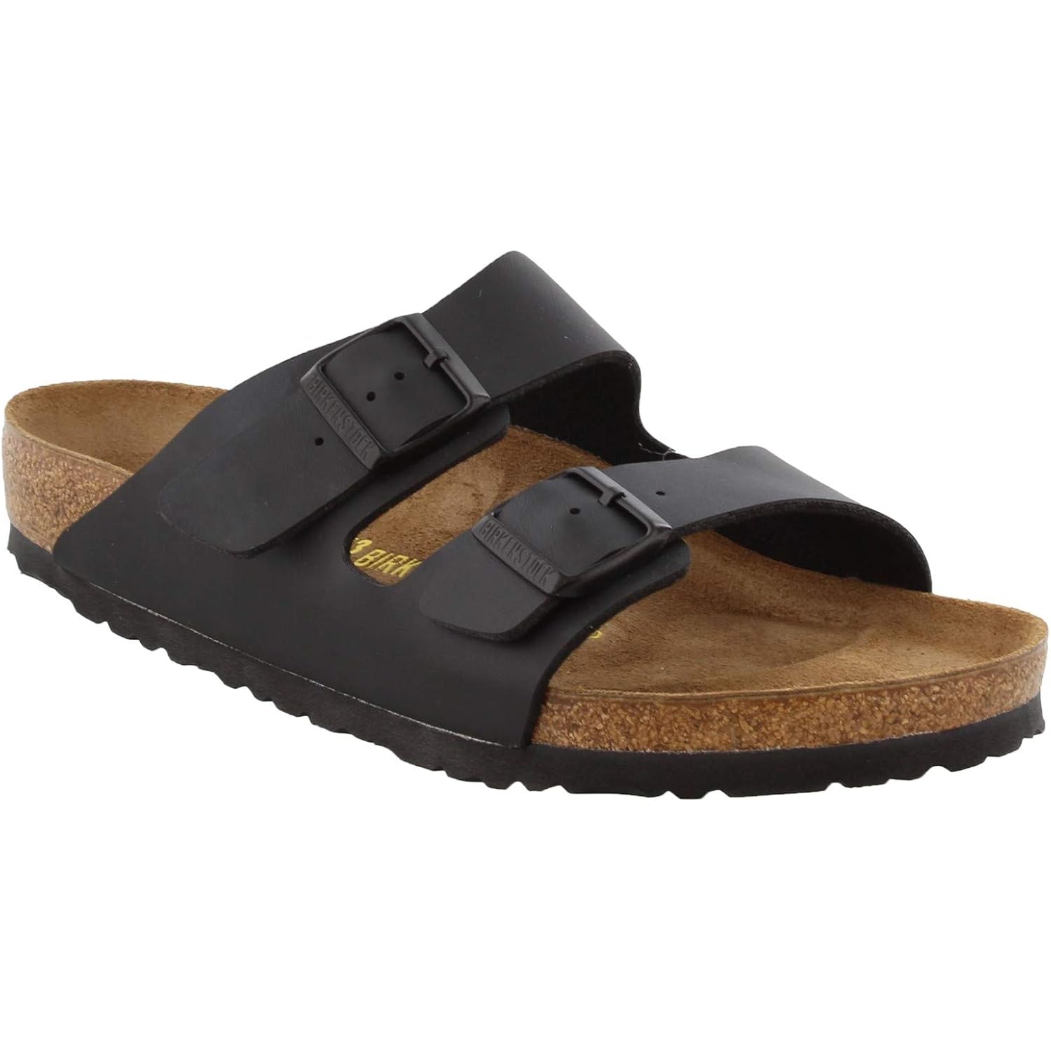 Birkenstock Unisex Arizona Sandal,Black Birko-Flor,45 M Eu