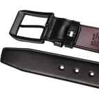 Beltox Fine Men’S Casual Leather Jeans Belts 1 1/2” Wide 4Mm Thick Alloy Prong Buckle Work Dress Belt For Men