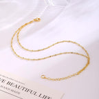 MIDEEO Gold/Silver Ankle Bracelets for Women,14K Gold Anklets for Women Waterproof Cuban Link Heart Beads Herringbone Rhinestone Anklets Set Layered Anklet Bracelets for Women Gold Jewelry Gift