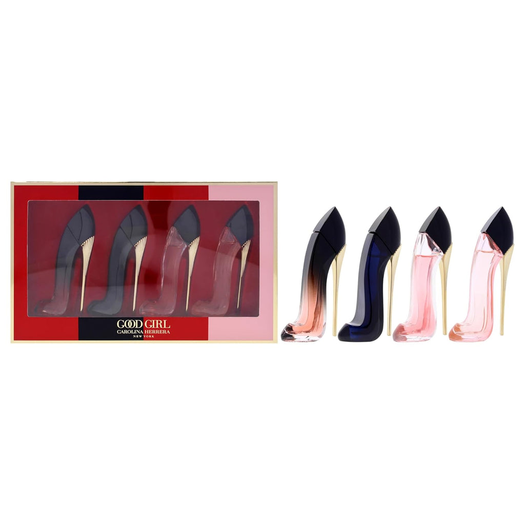 Carolina Herrera Good Girl Perfume for Women Mini Gift Set Splashes EDP 0.24 Ounce