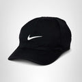 Nike Unisex Adult Dri-FIT Club Unstructured Featherlight Cap Hat | Mens and Womens Black/White