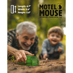 Motel Mouse Humane No Kill Live Catch And Release Mouse Traps, Reusable With Cleaning Brush - 4 Pack