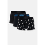 Happy Socks Men'S 3-Pack Short Boxers