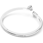Swarovski Soul Heart Bangle Bracelet Collection, Rhodium Finish