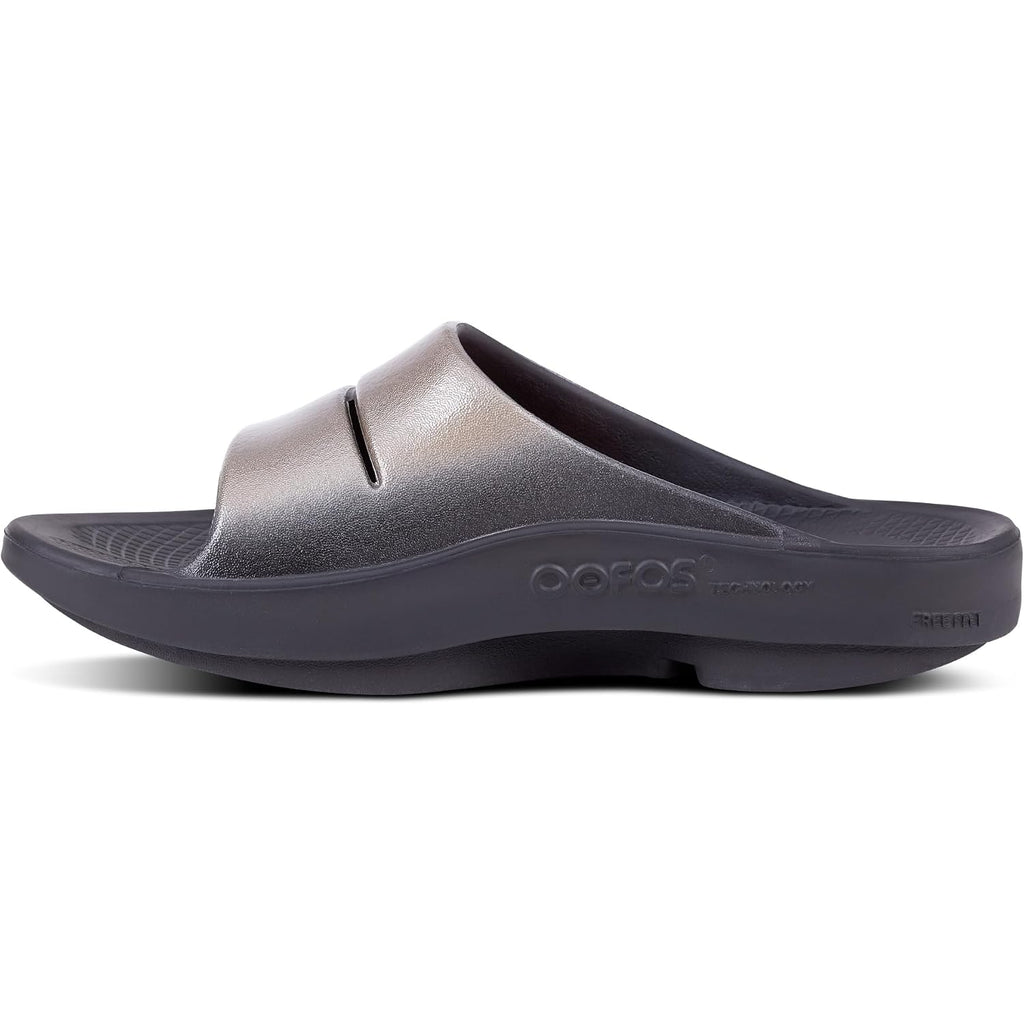 Oofos Ooahh Luxe Recovery Slide, Latte - Women’S Size 7