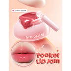 Sheglam Hydra Jelly Pocket Lip Jam Hydrating Nourishing Lip Gloss Moisturizing Lip Makeup-Guava Glow
