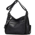 Artwell Fashion Crossbody Bag For Women Shoulder Bag Soft Pu Leather Handbags Purses Multi Pocket Hobo Tote Bag