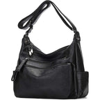 Artwell Fashion Crossbody Bag For Women Shoulder Bag Soft Pu Leather Handbags Purses Multi Pocket Hobo Tote Bag