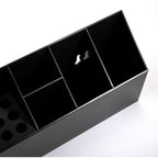 Hair Scissors Large Storage Box, Hair Salon Supplies Accessories Tool Station Desk Organizer Case, Salon Shear Holder, Professional Hairdressing Combs, Clips, Brushes Storage Racks Tool Box