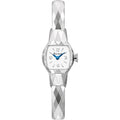 Bulova Ladies Limited Edition American Girl 2 Hand Silver Stainless Steel Quartz Bangle Watch Style:96L333