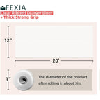 Shelf Liner For Kitchen 12In X 20Ft Cabinet Drawer, Fridge Liner | Non-Adhesive, Oil-Proof & Waterproof Contact Paper Liner For Home Kitchen Cupboard, Fridge, Durable, Washable, Easy To Cut